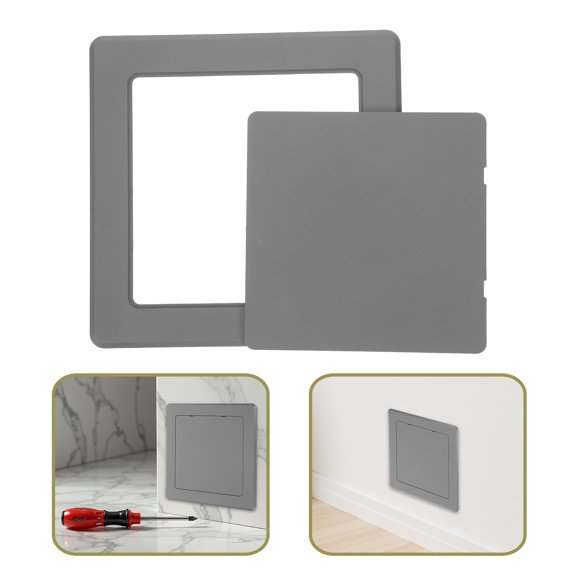 HAMPPLIES Universal Plastic Access Panel Cover for Drywall Ceiling and Wall Decorative Surface