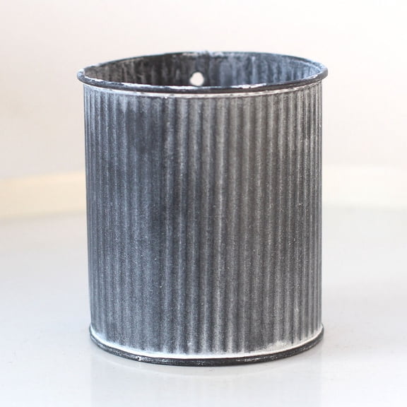 HAMPPLIES Vintage Flower Pot Small Iron Planter Black Planting Modern Home Wedding Decor 1Pcs