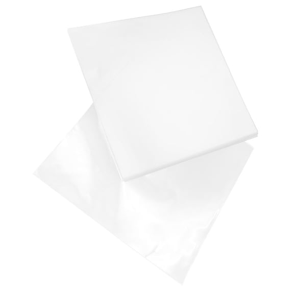 HAMPPLIES Vinyl Record Protector 50Pcs Clear OPP Album Sleeves for - and Water- 12.8x12.8in