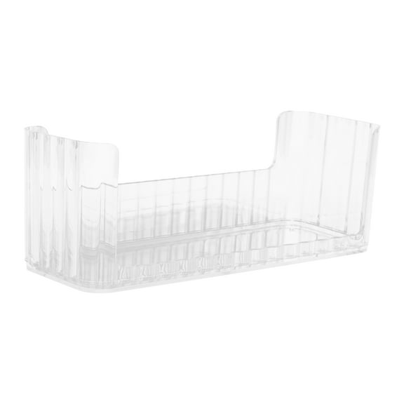 HAMPPLIES Wall Mount Organizer Vanity Organizer Tray Minimalist Rectangular Pet 25.8X9.4X3.7In For Bathroom Cabinet 1Pcs