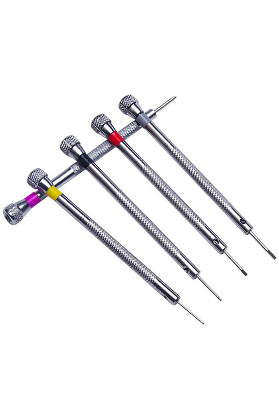 Watch Repair Kit Professional with 5Pcs Steel Screwdriver for DIY Repairs Adults