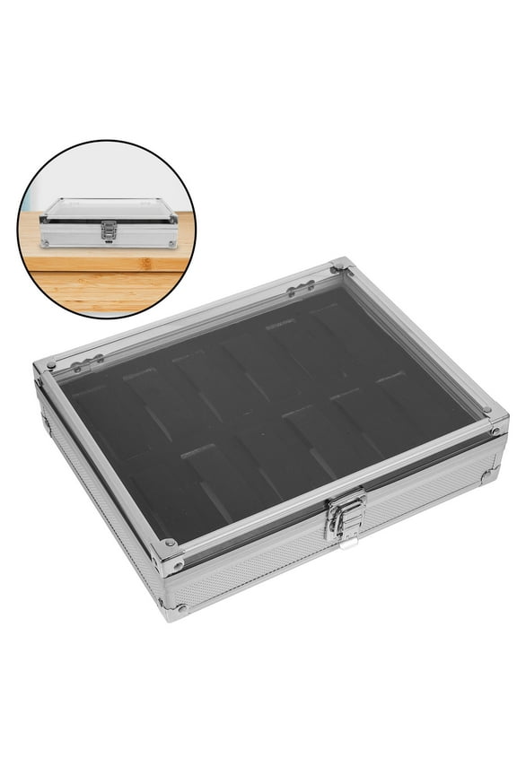 Watches Box for Jewelry Watches with Aluminium and Metal 1Pack