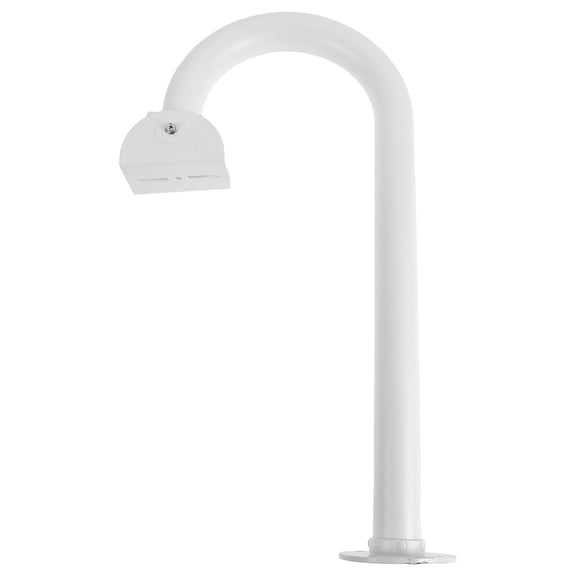 HAMPPLIES 50CM White Aluminum U-Shaped Security Camera Mount Bracket Adjustable Ceiling Wall