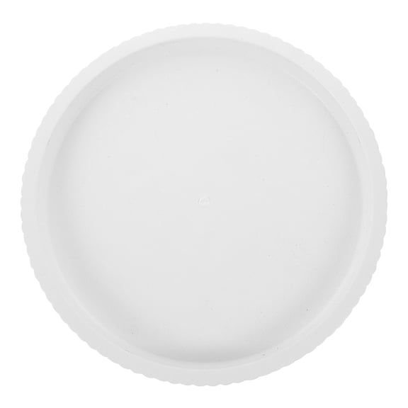 HAMPPLIES White Plant Tray with Wheels for Easy Moving, Flowerpot Holder and Gardening Use