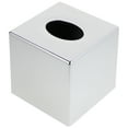 thumbnail image 1 of HAMPPLIES dustproof tissue box square cover Napkin Box Chrome Refill 1Pcs, 1 of 8