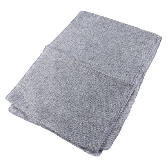 HAMPPLIES faux burlap tablecloth linen burlap table runner rustic decor wedding table decoration 1Pcs