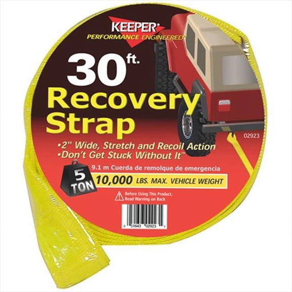 HAMPTON PROD 2923 30 Ft. X 2 In. Vehicle Recovery Strap