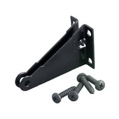 Hampton Replacement Jamb Bracket V1020JBBL - Screw-In, Black