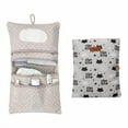 thumbnail image 1 of HAMUR HOME Baby Diaper Bag Organizer – Travel-Friendly, Compact & Foldable | Stroller Pouch for Newborn Essentials – Must-Have for Boys & Girls Fox), 1 of 5