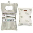 thumbnail image 1 of HAMUR HOME Baby Diaper Bag Organizer – Travel-Friendly, Compact & Foldable | Stroller Pouch for Newborn Essentials – Must-Have for Boys & Girls (Leaves), 1 of 5
