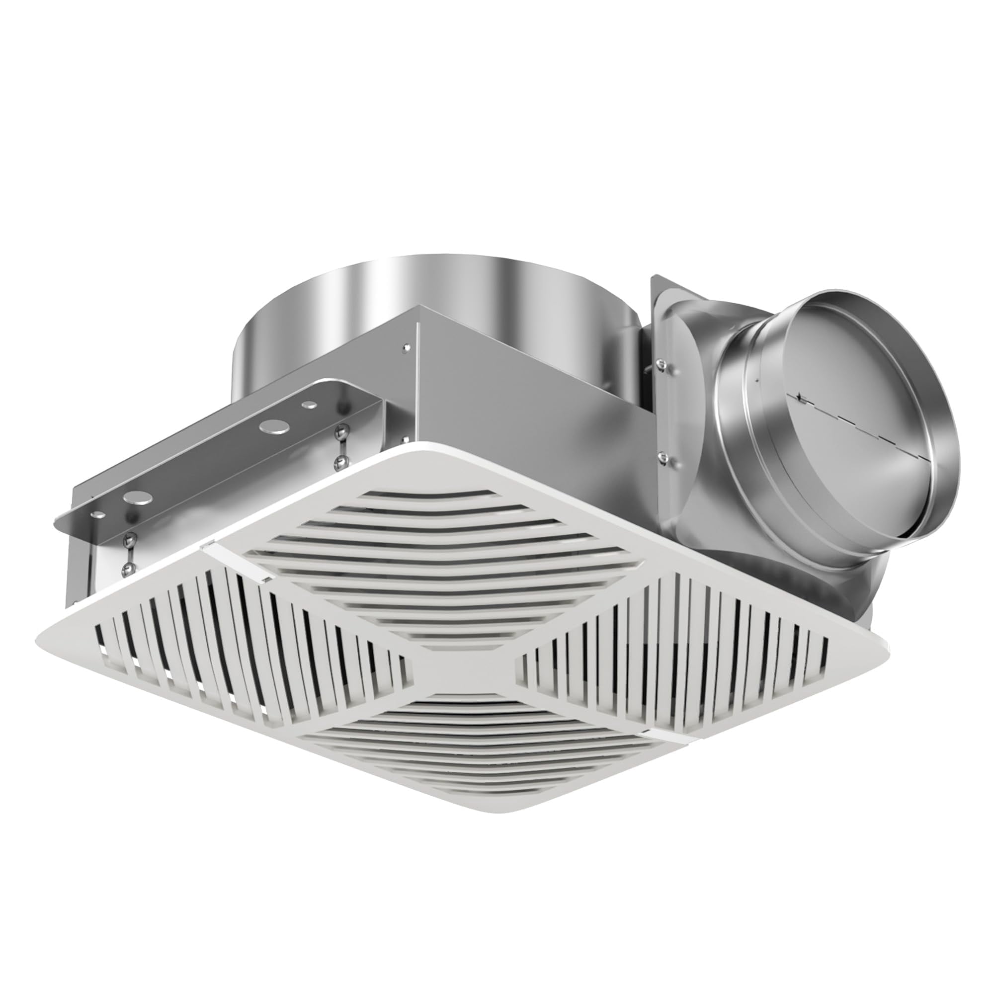 HAN'KITCHEN'LON'S Bathroom Ceiling Mount Ventilation Fan 200-230 CFM 1.5 Sones 6 Inches Duct Energy-Saving Ventilation and Exhaust Fan