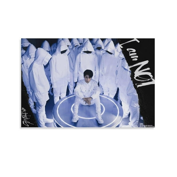 HAN STRAY KIDS I Am NOT DISTRICT9 FASHION IDOLS ARTIST HANDSOME Posters Aesthetics Home Office Wall Decor And Creative Painting Decoration