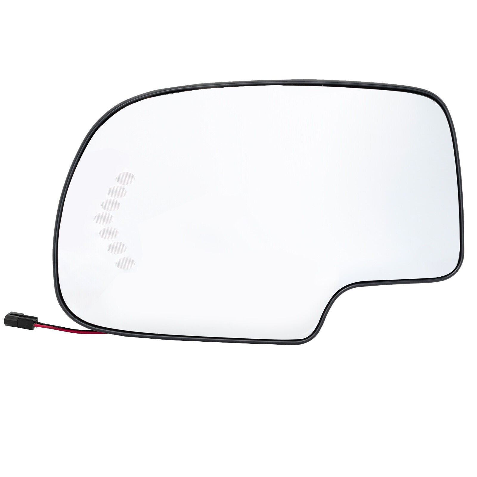 HANADWEO Turn Signal Heated Mirror Glass Driver Side LH for Chevy