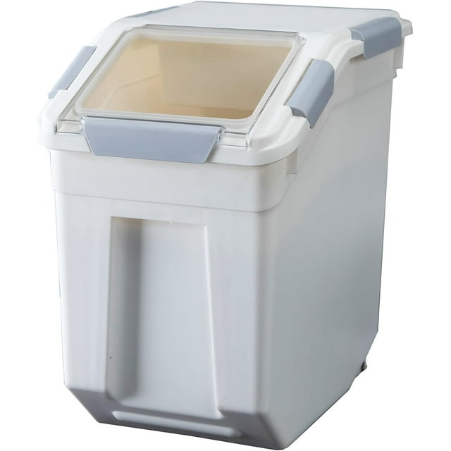 HANAMYA 25 Liter / 40 lbs Rice Storage Container with Measuring Cup