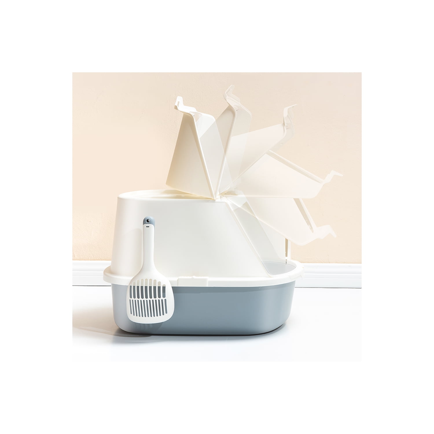 Fresh flip cat litter box online