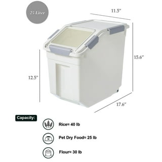 40 lb dog hotsell food storage container