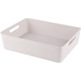 thumbnail image 1 of HANAMYA Storage Stationery/Desk Drawer Organizer 5 Liter Off-White (Set of 6), 1 of 2