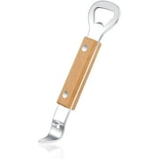 HANCELANT Magnetic Can Punch Bottle Opener, Manual Stainless Steel Church Key Can Opener with Magnet for Camping and Traveling 1 Pack