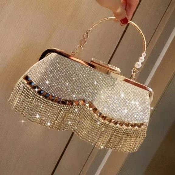 HAND BAG DIAMOND CLUTCH BAG EVENING BAG