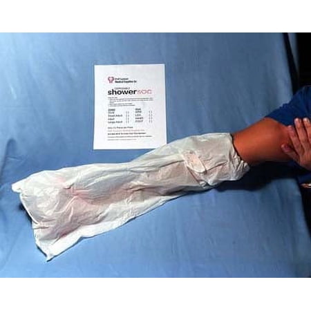 Hand CAST COVER for shower - 7/pack - SMALL Disposable HAND, WRIST, ARM - Waterproof Wound Protection