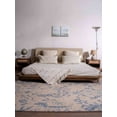 thumbnail image 1 of HAND KNOTTED WOOL FLORAL MODERN AREA RUGS - 5'x8', Rectangle Shape, Beige Color, Classic Traditional Design, Low Pile Handmade Area Rugs for Living Room, Bed Room (N00913), 1 of 7