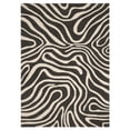thumbnail image 1 of Temi Coker for Walmart Hand Tufted Area Rug, 5' x 7', Black and White, 1 of 6