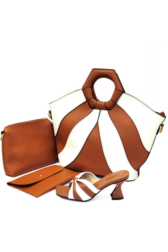 HANDBAGS AND SHOES SET