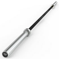 HANDBODE 45 lb ( 20kg ) Olympic Barbell, 2-inch Weight Bar for Bench Press, 1500 lb High-Capacity, 7-Foot, Standard Powerlifting Strength Training Gym Home Workout Weightlifting ( Silver &Black)