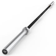 HANDBODE 45 lb  20kg  Olympic Barbell, 2-inch Weight Bar for Bench Press, 1500 lb High-Capacity, 7-Foot, Standard Powerlifting Strength Training Gym Home Workout Weightlifting  Silver &Black