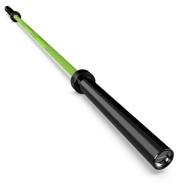 HANDBODE 7ft Olympic Barbell 45lb (20kg) - 1000lb High-Capacity Weight Bar for Deadlift / Powerlifting / Squat, Bench Press Bar for Strength Training Home Gym Workout, Green