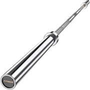 HANDBODE 7ft Olympic Barbell 45lb (20kg) - Silver, 1000lb High-Capacity Weight Bar for Bench Press and Lifting, Deadlift / Powerlifting / Squat bar for Home Gym Strength Training Workout