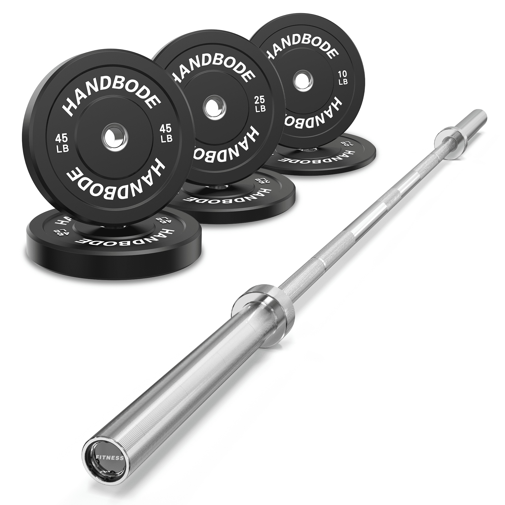 EGLES Vibrant Colorful Olympic Weight Plates, Rubber Togo