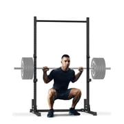 HANDBODE Adjustable Home Gym Squat Rack, Pull-Up Bar, 6/7FT