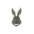 thumbnail image 1 of HANDCRAFTED NAUTICAL D√âCOR Cast Iron Rabbit Head Wall Mounted Bottle Opener 5", 1 of 2