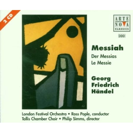 HANDEL MESSIAH. (ANN LIEBECK SOPRANO. YVONNE HOWARD ALTO. RICHARD EDGAR-WILSON TENOR. DAVID
