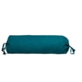 thumbnail image 1 of HANDICRAFTS Cotton 240TC - Bolster Cover Full Round Removable Cover for Neck Roll, Leg Rest,Yoga Practice, Meditation, Bed Sofa Couch (Teal Blue, 8"x24"(20 cm x 60 cm)), 1 of 4