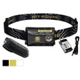 thumbnail image 1 of HANDIPRO Bundle: Nitecore NU25 360 Lumen Triple Output - White, Red, High CRI - 0.99 Ounce Lightweight USB Rechargeable Headlamp with Adapter With Bonus Nitecore TUBE mini flashlight, 1 of 1