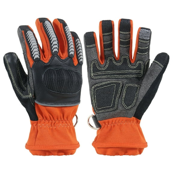 HANDLANDY Firefighter Rescue Extrication Glove, Heavy Duty Impact Safety Gloves, Cut Resistance Level 3 & Wear Resistance