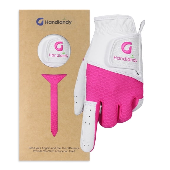 HANDLANDY Kids Golf Glove, Left Hand Youth Golf Glove for Junior Toddler, Durable & Breathable, Great Gift for Boys Girls