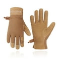 thumbnail image 1 of HANDLANDY Womens Leather Work Gloves, Cowhide Gardening Gloves Utility Work Gloves, Small, 1 of 6