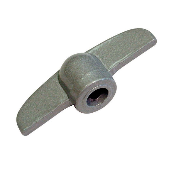 Barton Kramer 5498191 2.75 in. Gray Die-Cast Handle for Jalousie Window