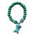 thumbnail image 1 of HANDMADE DINOSAUR charm AROMATHERAPY BRACELET UNISEX KIDS, 1 of 6