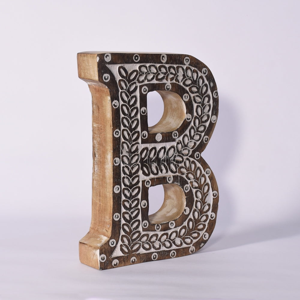 Photo inspiration: Picture Idea: Handmade Eco Friendly B Wood Alphabet Letter Block For Wall