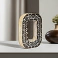 thumbnail image 1 of HANDMADE ECO-FRIENDLY "O" WOOD ALPHABET LETTER BLOCK FOR WALL MOUNT & TABLE TOP DÉCOR- , Natural Antique Color, Traditional Design, Letter Block For Study Room, Kids Room, Living Room, Cabin, Offices, 1 of 5