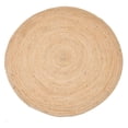 thumbnail image 1 of VAYAN Handmade Jute Area Rugs, 6 ft Round, for Bathroom, 1 of 5