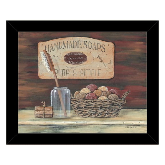 HANDMADE SOAPSby Pam Britton Printed Wall Art Wood Multi-Color