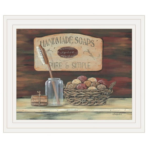 HANDMADE SOAPSby Pam Britton Printed Wall Art Wood Multi-Color