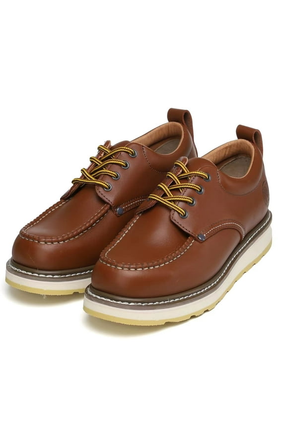 Men’s 4" Soft Toe Waterproof Work Boots, Oil Resistant SureTack Construction Boots H82994, Size 9.5D