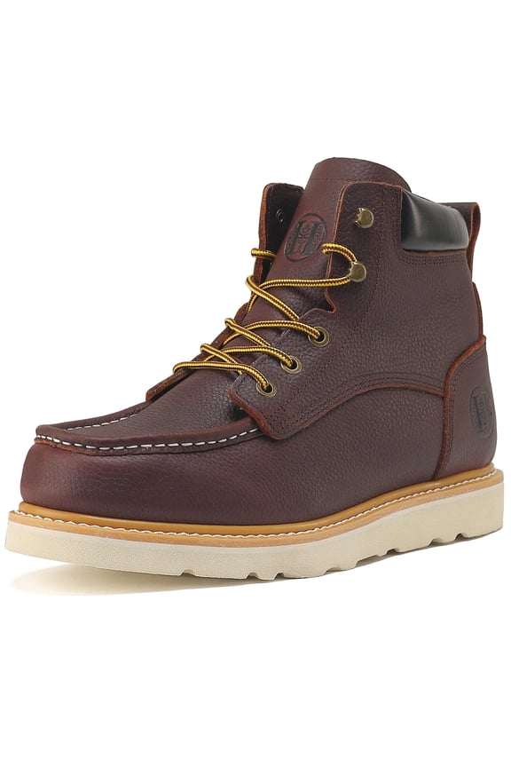 Men's 6" Soft Toe Slip Resistant Anti-puncture Lightweight EH Work Boots, VB305, 12