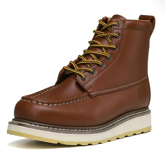 HARDHILL Men's 6 inch Classic SureTack Soft Toe Waterproof Oil Resistant Work Boots H84994 Size 9EE